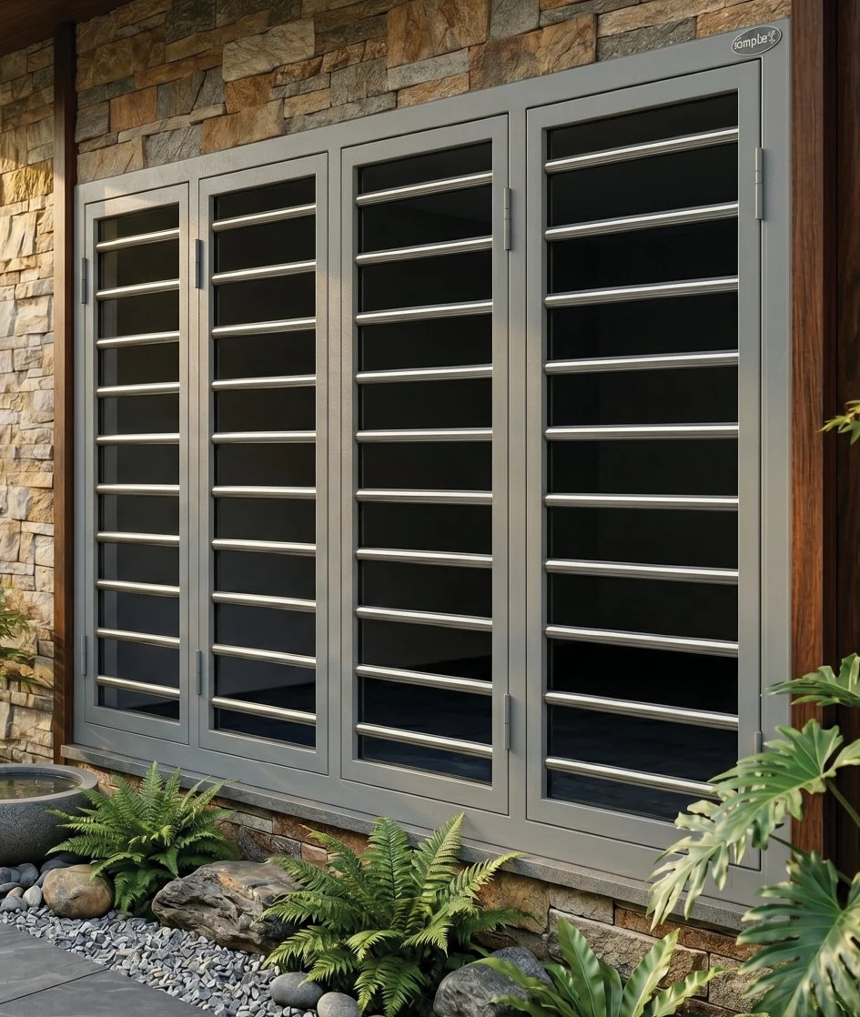 Simplex corner window design
