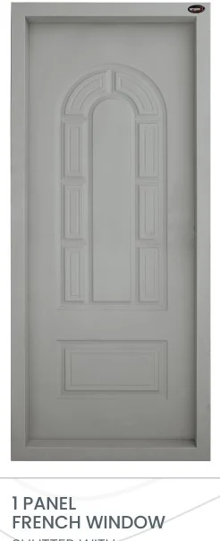 Arched Panel Steel Door
