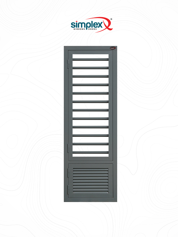 1 panel french window