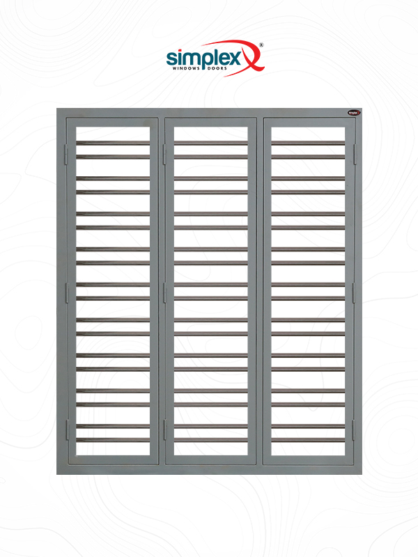 3 panel french window