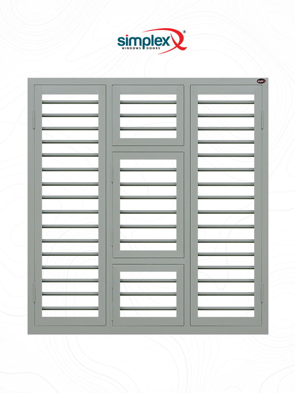 3 panel french window