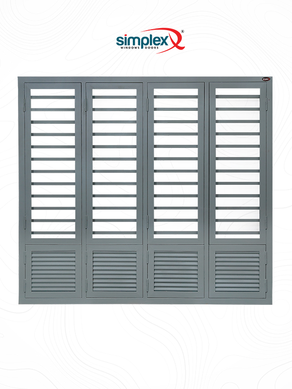 4 panel french window