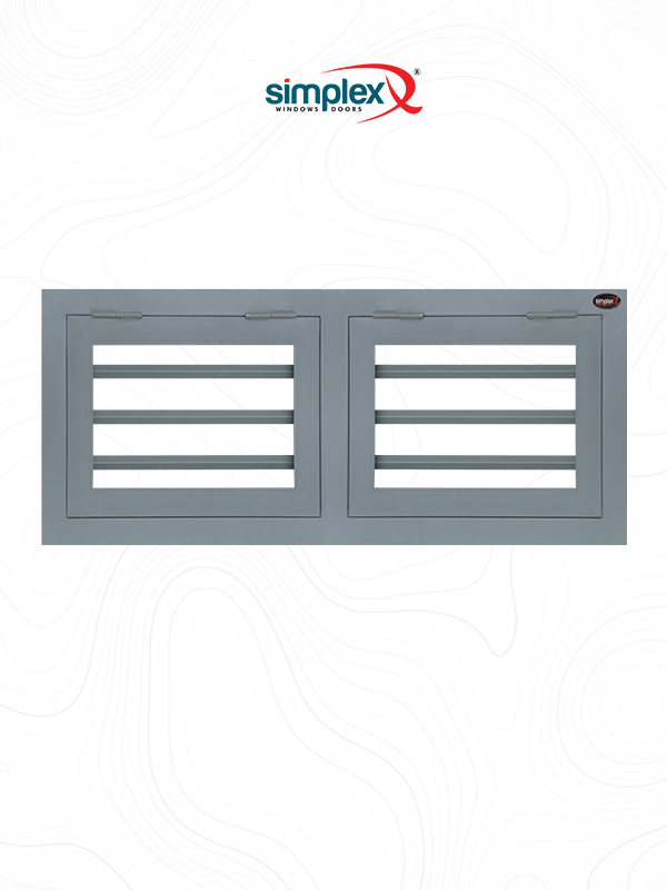 2 panel ventilator